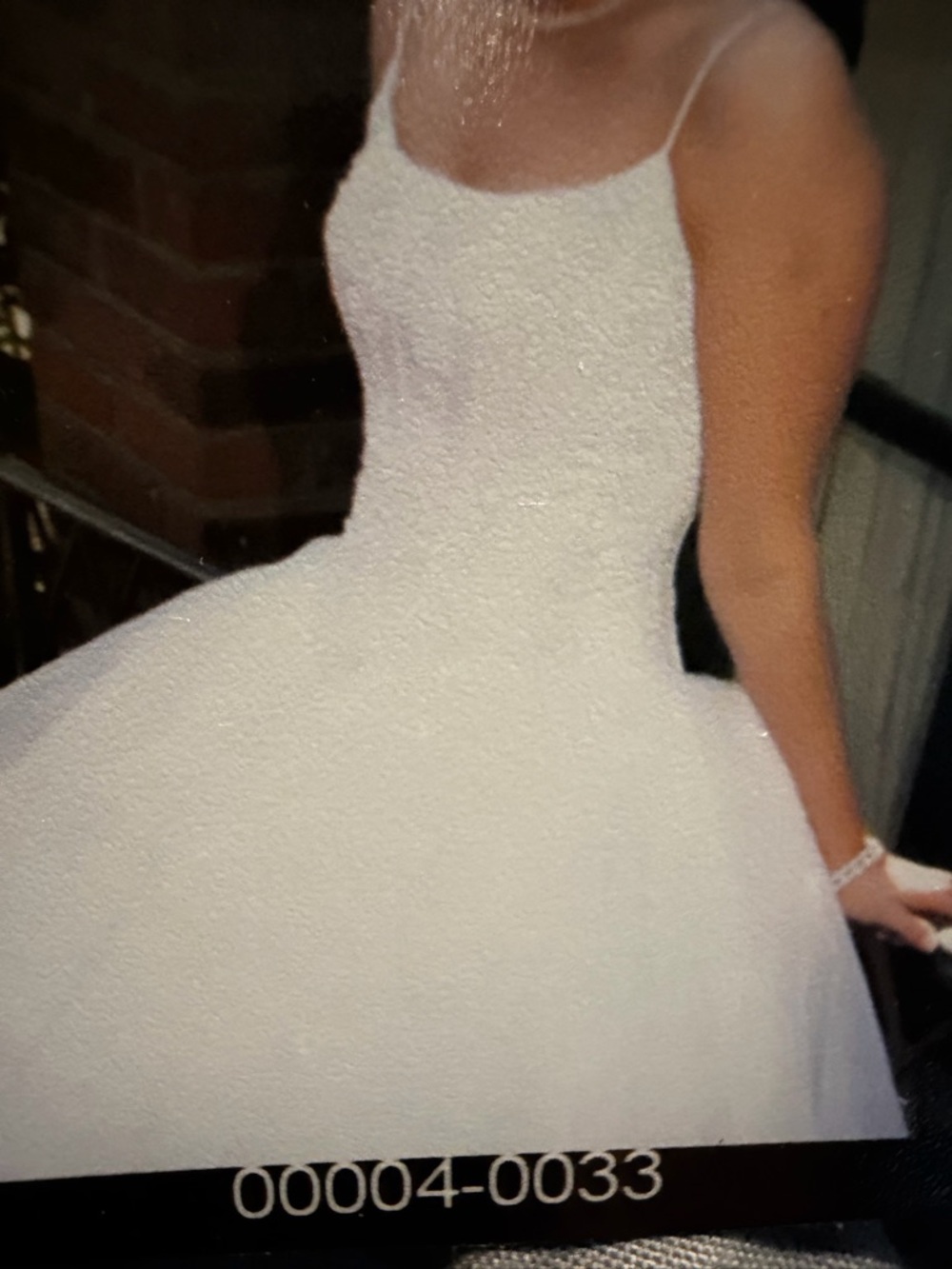 Oleg Cassini Ball Gown Wedding Dress - Picture 3 of 9